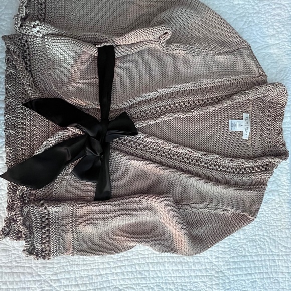 White House/Black Market Crochet Light Jacket - Picture 1 of 7